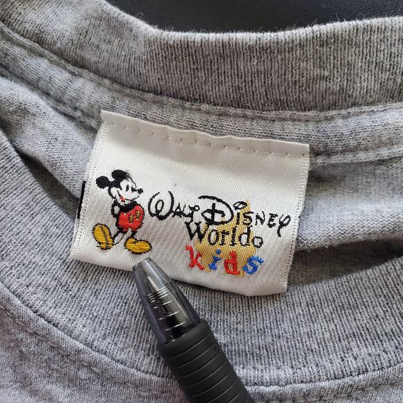 VTG Early Y2k Disney World Character Souvenir T shirt Kids Sz XL Adult M - Picture 4 of 5